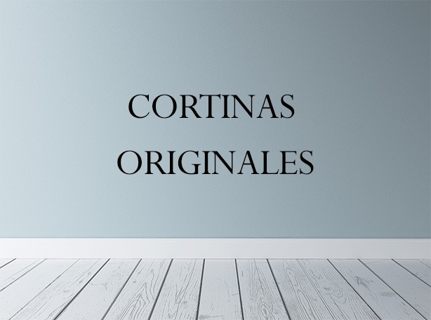 CORTINAS ORIGINALES