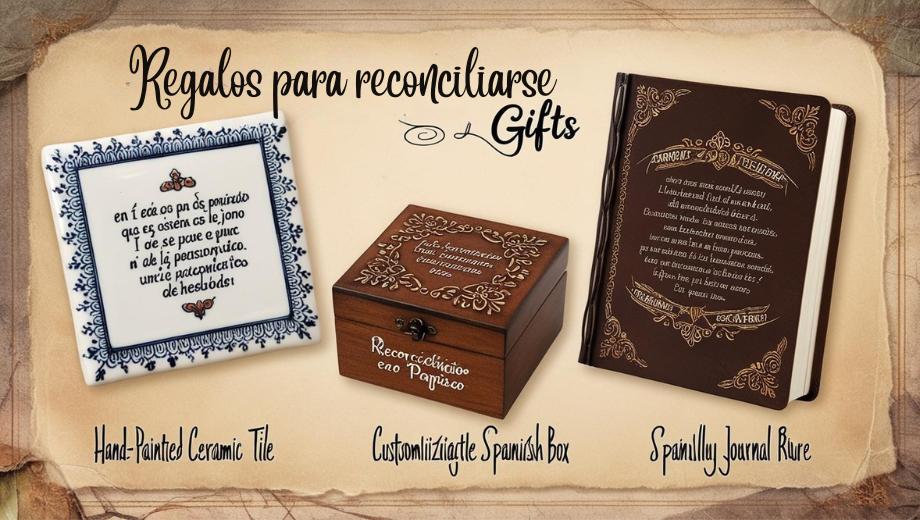 Regalos de reconciliación con frases