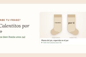 Frases para calcetines