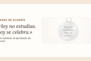 Regalos con frases de alegría: su buena noticia