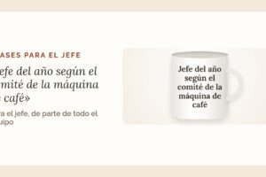Regalos con frases para el jefe: sin peloteo
