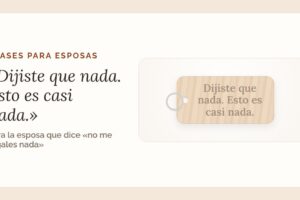 Regalos con frases para esposas: según cómo es