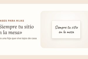 Regalos con frases para hijas: cortas y largas