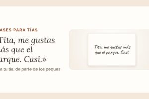 Regalos con frases para tías: humor y cariño
