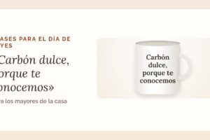 Frases para regalo de Reyes: paquete y carta